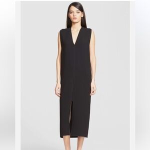 HELMUT LANG Raze Drape Midi Dress